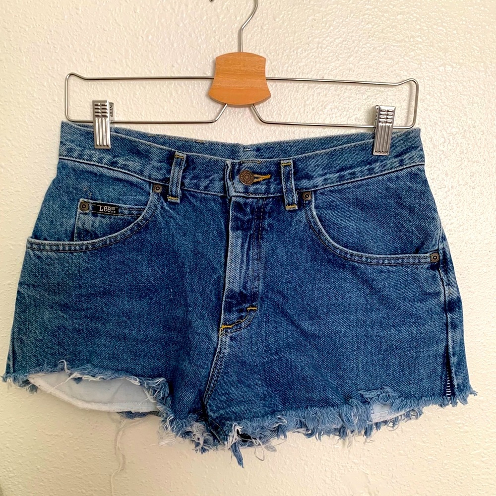 Lee Jeans High-waist Denim Cutoff Shorts